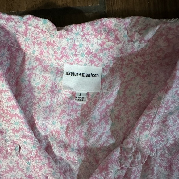 Collared Floral Ruffle dress - Picture 3 of 3